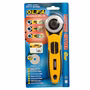 Olfa Rundklingen Cutter 45mm RTY-2/NS Rotierende Messer mit rutschfestem Griff Bild 1 Olfa Rundklingen Cutter 45mm RTY-2/NS Rotierende Messer mit rutschfestem Griff Bild 1