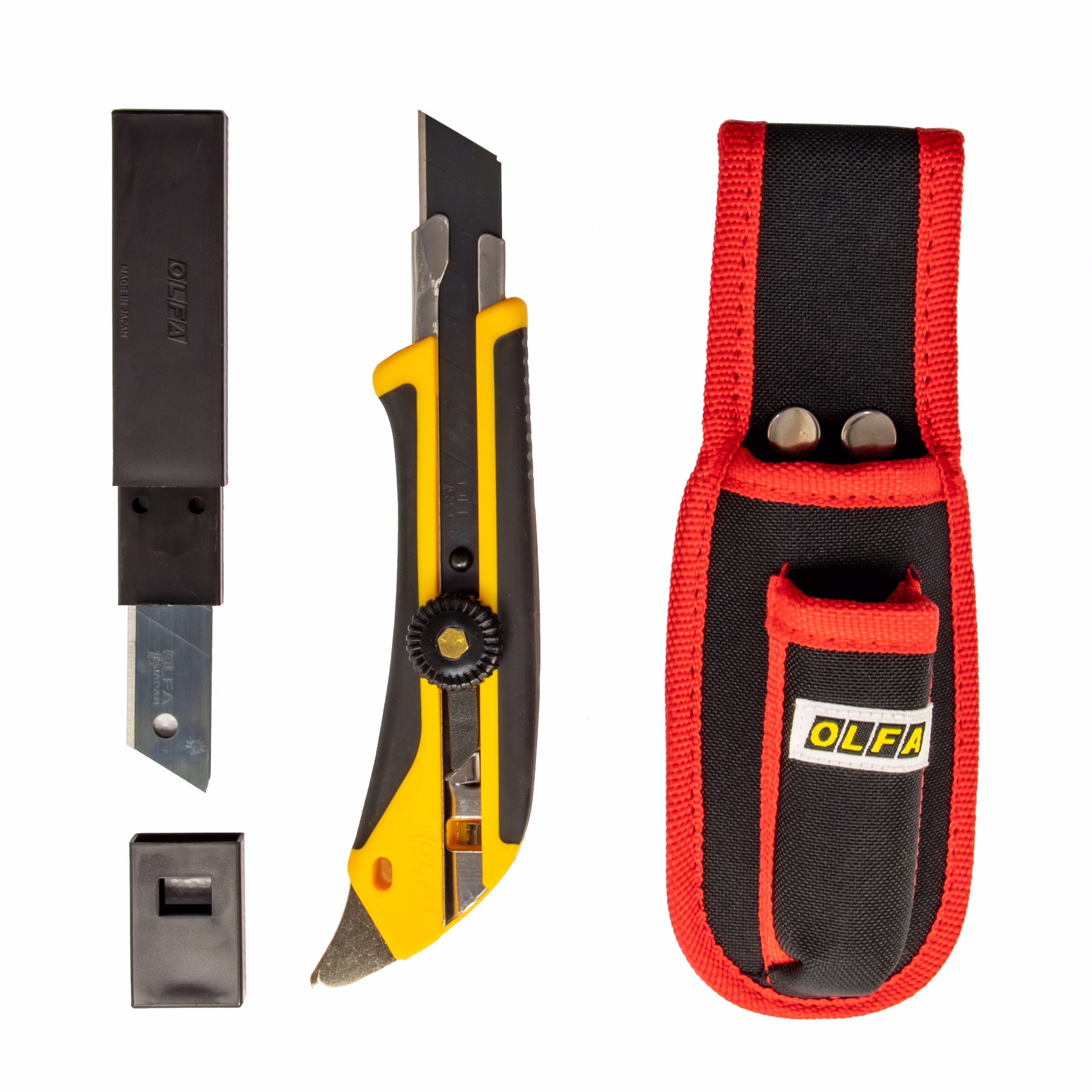 Industrie Cutter L-5 - BB-C mit Tasche von Olfa Industrie Cutter L-5 - BB-C mit Tasche von Olfa