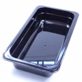 Kunststoff GN 1/3 Polycarbonat schwarz Gastronormbehälter GN-Behälter 2,4 Liter Tiefe 65mm Kunststoff GN 1/3 Polycarbonat schwarz Gastronormbehälter GN-Behälter 2,4 Liter Tiefe 65mm