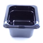 Kunststoff GN 1/6 Polycarbonat schwarz Gastronormbehälter GN-Behälter 1,6 Liter Tiefe 100mm Kunststoff GN 1/6 Polycarbonat schwarz Gastronormbehälter GN-Behälter 1,6 Liter Tiefe 100mm