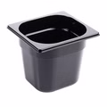 Kunststoff GN 1/6 Polycarbonat schwarz Gastronormbehälter GN-Behälter 2,4 Liter Tiefe 150mm Kunststoff GN 1/6 Polycarbonat schwarz Gastronormbehälter GN-Behälter 2,4 Liter Tiefe 150mm
