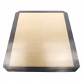 Ofenfeste Backunterlage, Silikonbackmatte, Dauerbackfolie 42 x 29,5cm Ofenfeste Backunterlage, Silikonbackmatte, Dauerbackfolie 42 x 29,5cm