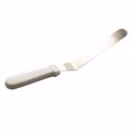 Kuchenmesser Tortenmesser 20,5 cm Griff weiß Winkelpalette Verzierwerkzeug Spatel Torten- Zubehör Kuchenmesser Tortenmesser 20,5 cm Griff weiß Winkelpalette Verzierwerkzeug Spatel Torten- Zubehör