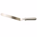 Kuchenmesser Tortenmesser 25,5 cm Griff weiß Winkelpalette Verzierwerkzeug Spatel Torten- Zubehör Kuchenmesser Tortenmesser 25,5 cm Griff weiß Winkelpalette Verzierwerkzeug Spatel Torten- Zubehör
