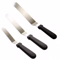 Kuchenmesser Tortenmesser 15cm 20,5cm 25,5cm schwarz Winkelpalette Spatel Torten Kuchenmesser Tortenmesser 15cm 20,5cm 25,5cm schwarz Winkelpalette Spatel Torten