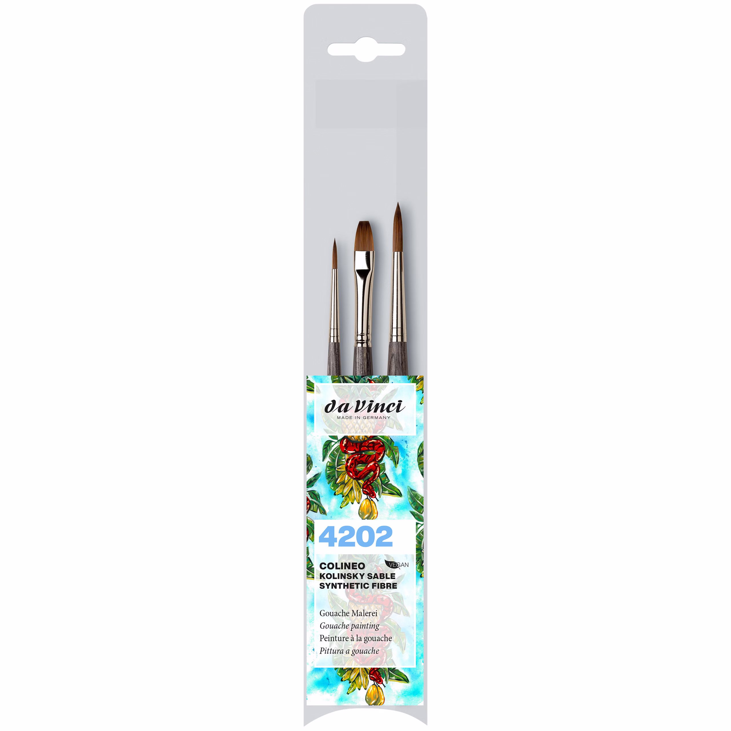 Pinselset da Vinci COLINEO Gouache-Malpinselset 4202 Pinselset da Vinci COLINEO Gouache-Malpinselset 4202