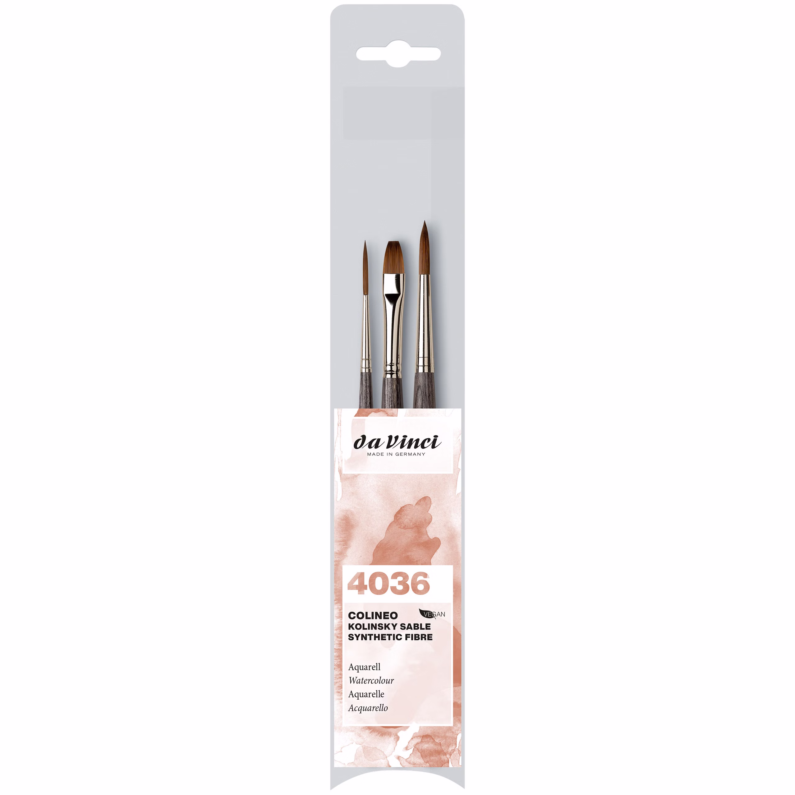 Pinselset da Vinci COLINEO Aquarell-Set 4036 Pinselset da Vinci COLINEO Aquarell-Set 4036