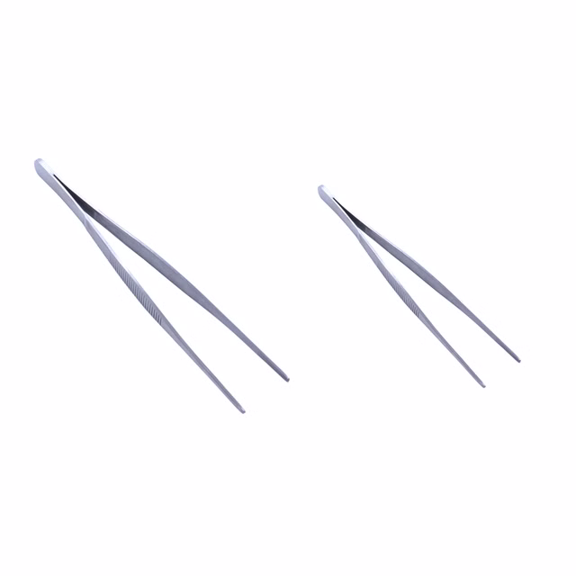2x Backpinzetten Kochpinzetten 30cm und 21cm lang Küchenpinzette Grillpinzette Grillzange Edelstahl Pinzette