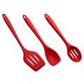 3x Set Silikon Kochlöffel, Pfannenwender und Kelle Gastronomiebedarf Küchenhelfer 3x Set Silikon Kochlöffel, Pfannenwender und Kelle Gastronomiebedarf Küchenhelfer