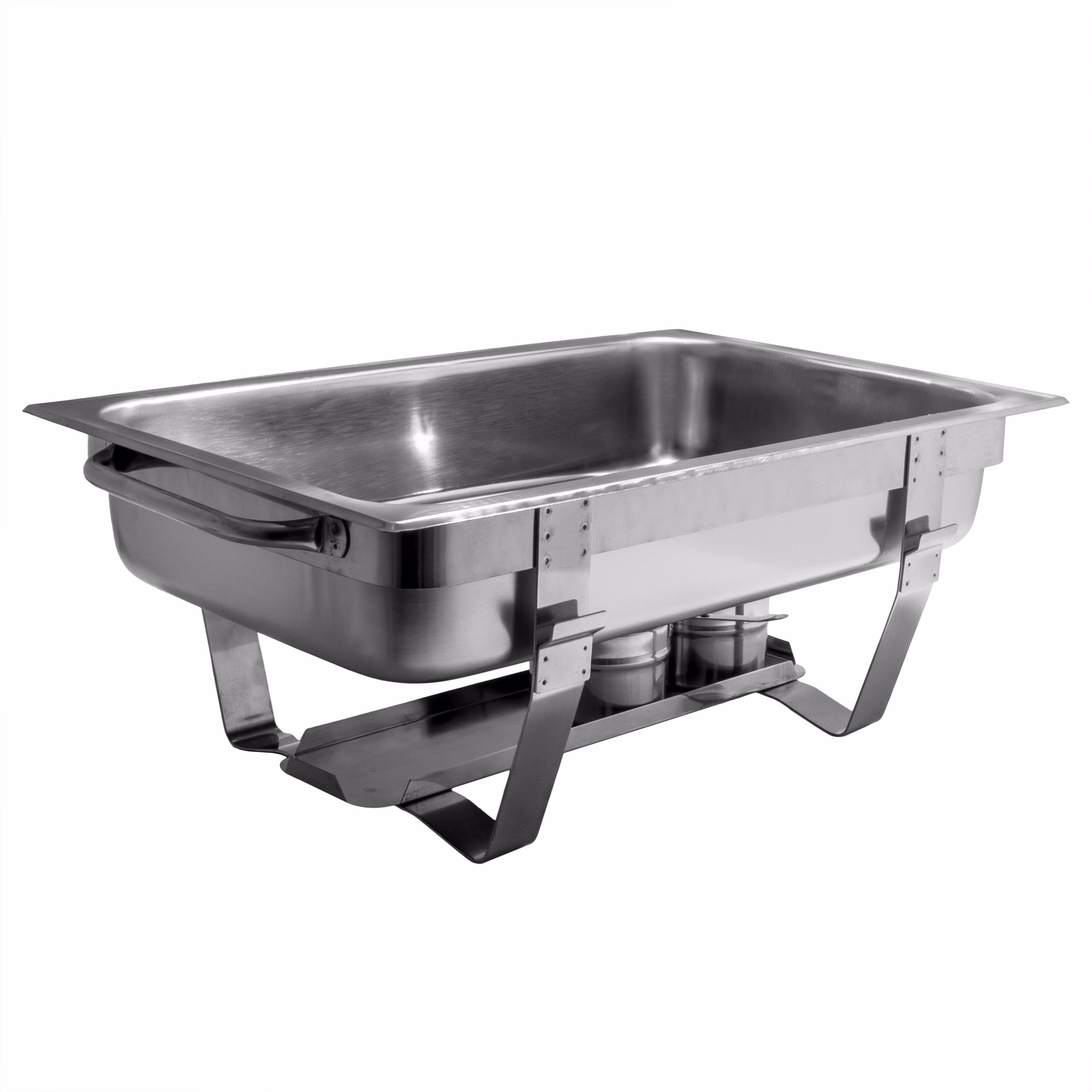 AcMax Edelstahl Speisenwärmer Warmhaltebehälter Chafing Dish T633