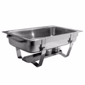 AcMax Edelstahl Speisenwärmer Warmhaltebehälter Chafing Dish T633 AcMax Edelstahl Speisenwärmer Warmhaltebehälter Chafing Dish T633