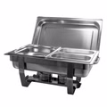 AcMax 12 tlg. SET Edelstahl Speisenwärmer Warmhaltebehälter Chafing Dish AcMax 12 tlg. SET Edelstahl Speisenwärmer Warmhaltebehälter Chafing Dish