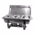 AcMax 11 tlg. SET Edelstahl Speisenwärmer Warmhaltebehälter Chafing Dish AcMax 11 tlg. SET Edelstahl Speisenwärmer Warmhaltebehälter Chafing Dish