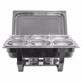 AcMax 13 tlg. SET Edelstahl Speisenwärmer Warmhaltebehälter Chafing Dish AcMax 13 tlg. SET Edelstahl Speisenwärmer Warmhaltebehälter Chafing Dish