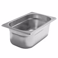 AcMax GN 1/4 Gastronormbehälter GN-Behälter Edelstahl 2,8 Liter Tiefe 100mm AcMax GN 1/4 Gastronormbehälter GN-Behälter Edelstahl 2,8 Liter Tiefe 100mm