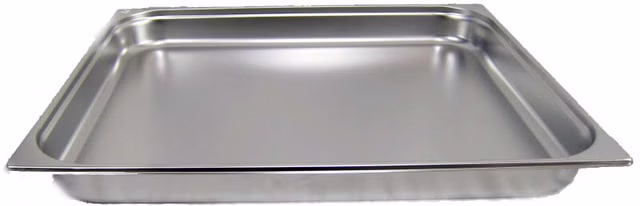 AcMax GN 2/1 Gastronormbehälter GN-Behälter Edelstahl 18,4 Liter Tiefe 65mm