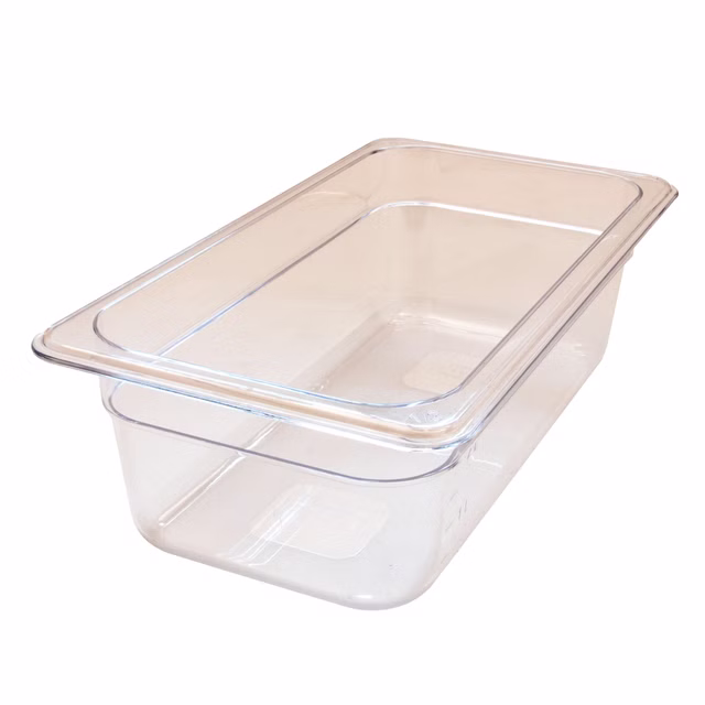 AcMax Polycarbonat GN 1/3 Gastronormbehälter GN-Behälter 4 Liter Tiefe 100mm Kunststoff