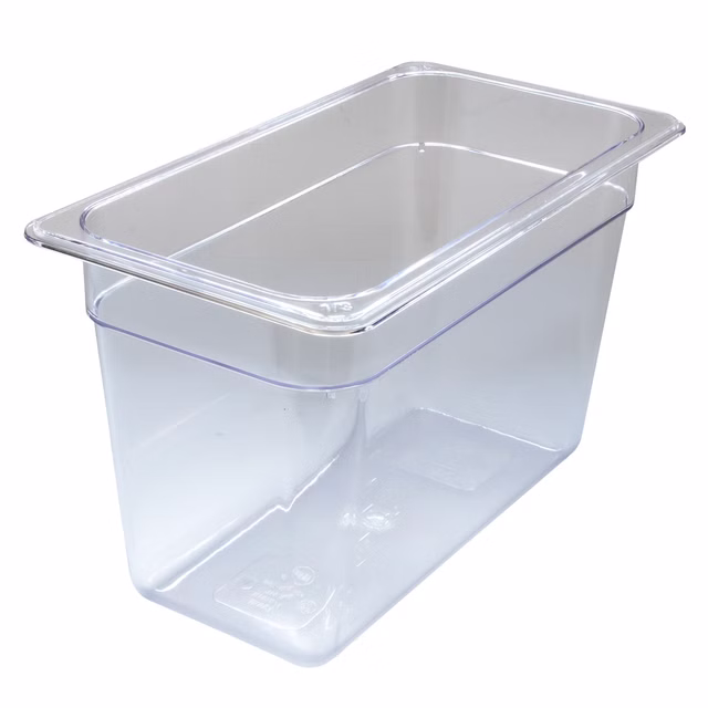 AcMax Polycarbonat GN 1/3 Gastronormbehälter GN-Behälter 7,8 Liter Tiefe 200mm Kunststoff