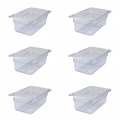 AcMax-6-Stueck-Gastronormbehaelter-GN-1-4-Polycarbonat-GN-Behaelter-2-8-Liter-Tiefe-100mm-Kunststoff--213210.jpg
