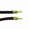 AcMax Kordell für Absperrpfosten D 32x1500mm Gold schwarz Abgrenzungsständer AcMax Kordell für Absperrpfosten D 32x1500mm Gold schwarz Abgrenzungsständer