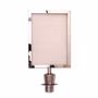 AcMax A4 Schilderhalter inkl. Zylinderkopf silber AcMax A4 Schilderhalter inkl. Zylinderkopf silber