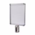 AcMax A4 Schilderhalter Aluminium silber 
