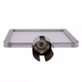 AcMax A4 Schilderhalter Aluminium silber 