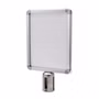 AcMax A4 Schilderhalter Aluminium silber AcMax A4 Schilderhalter Aluminium silber