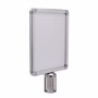 AcMax A4 Schilderhalter Aluminium silber AcMax A4 Schilderhalter Aluminium silber