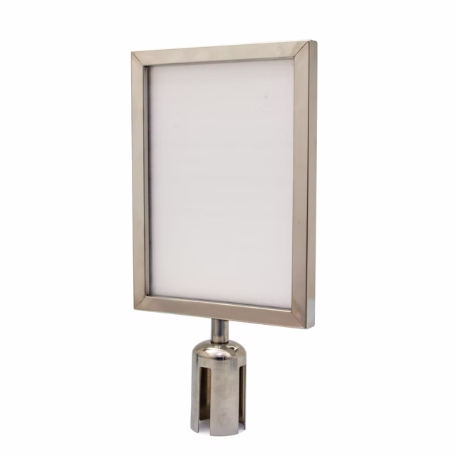 AcMax A4 Schilderhalter silber AcMax A4 Schilderhalter silber
