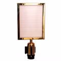 AcMax A4 Schilderhalter gold