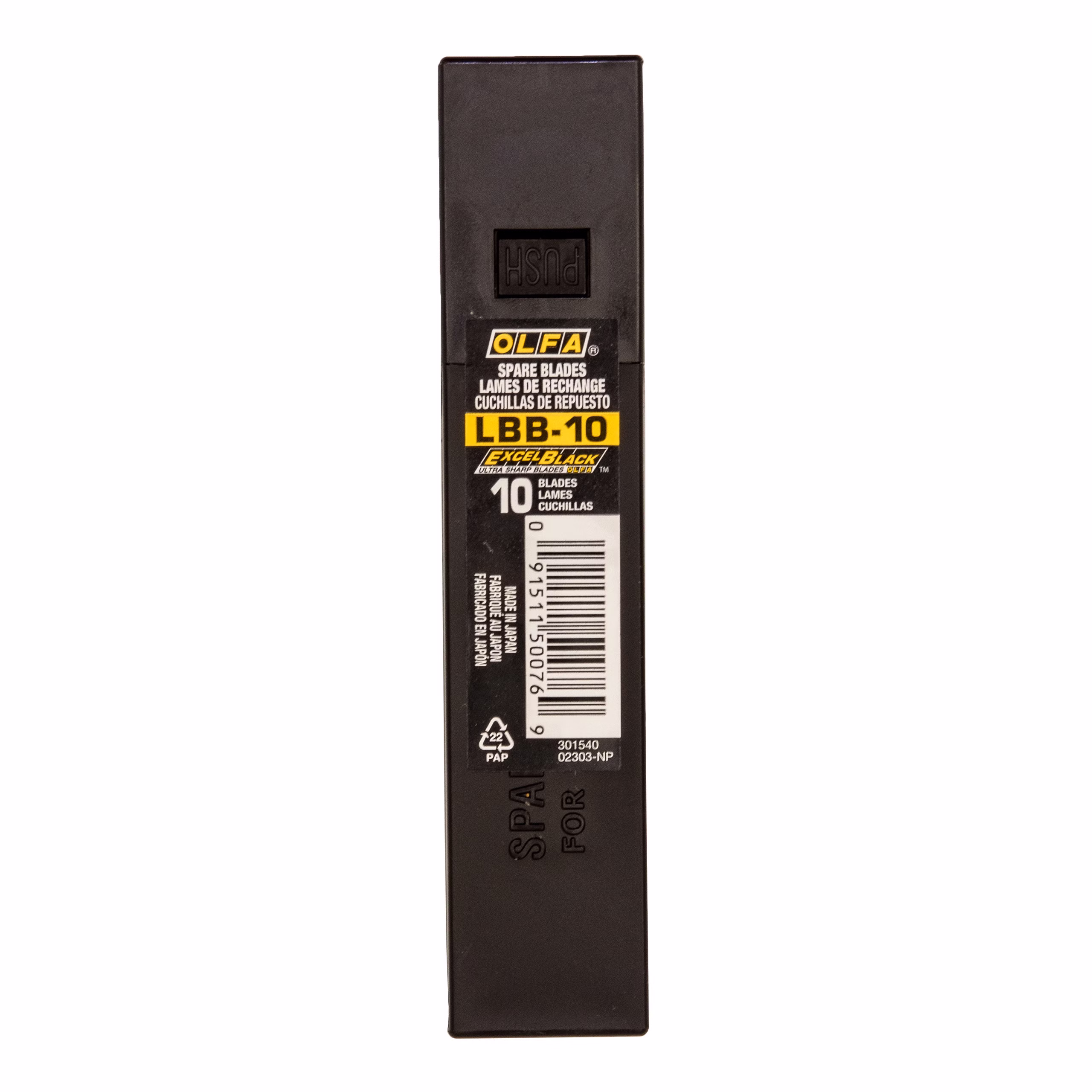 Olfa 6 Stück Etui mit 10 Ersatzklingen LBB 18mm für Industrie Cutter Black ultra scharf Olfa 6 Stück Etui mit 10 Ersatzklingen LBB 18mm für Industrie Cutter Black ultra scharf
