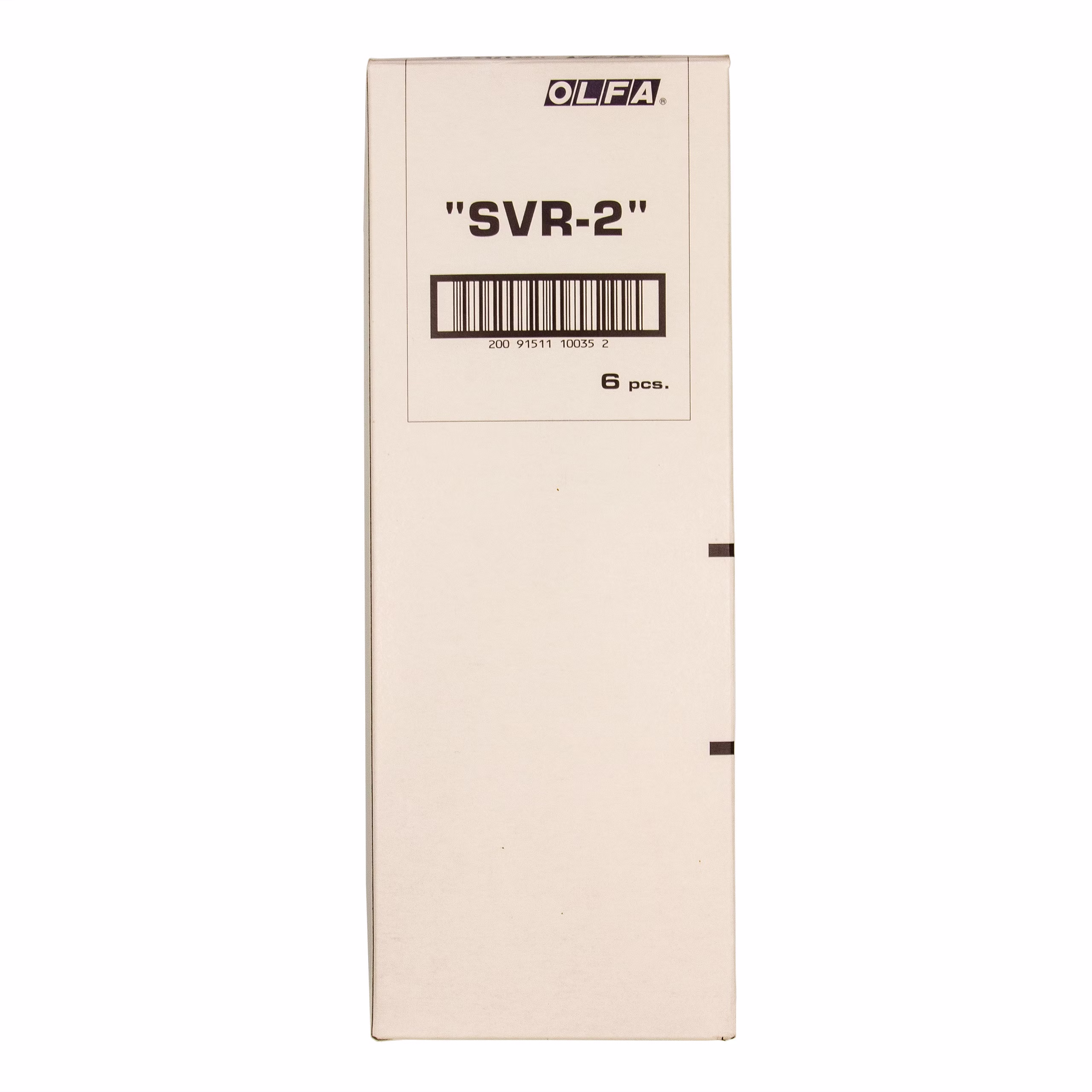 Olfa 6 Stück SVR-2 Slimline Edelstahl-Schnappmesser mit Taschenclip, Grau Olfa 6 Stück SVR-2 Slimline Edelstahl-Schnappmesser mit Taschenclip, Grau