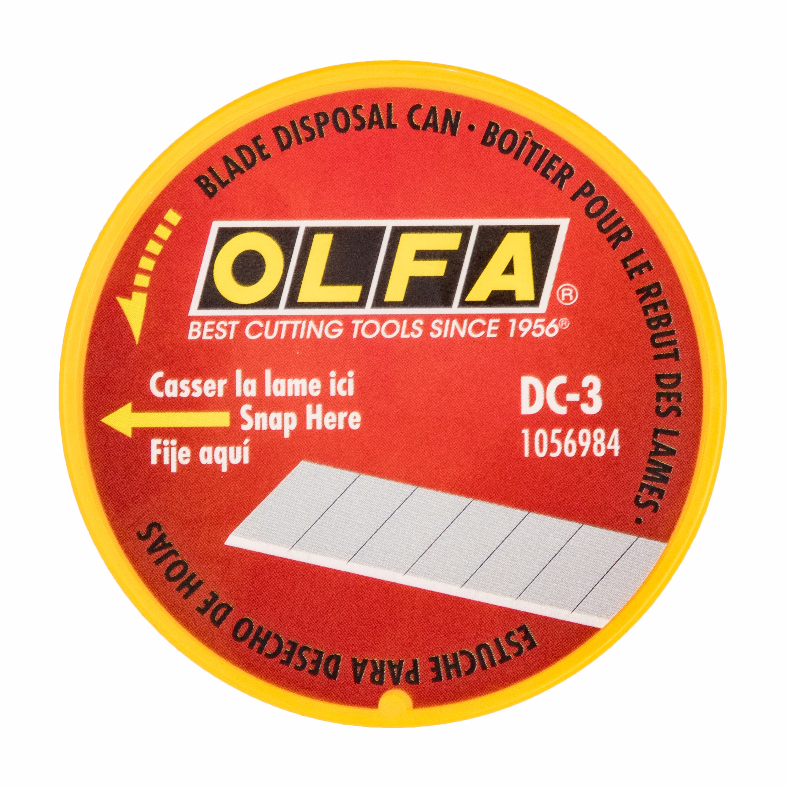 Olfa DC-3 Sammelbehälter für Klingen, 1 Behälter Olfa DC-3 Sammelbehälter für Klingen, 1 Behälter