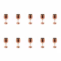 AcMax 10 Stück Trinkkelch Becher Kupferbecher gehämmert Cocktail Tasse AcMax 10 Stück Trinkkelch Becher Kupferbecher gehämmert Cocktail Tasse