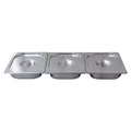 AcMax Panierschalen-Set GN 1/2 65mm tief mit Deckel, Kochpinzette und Wender
