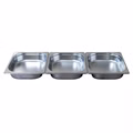 AcMax Panierschalen-Set GN 1/2 65mm tief mit Deckel, Kochpinzette und Wender