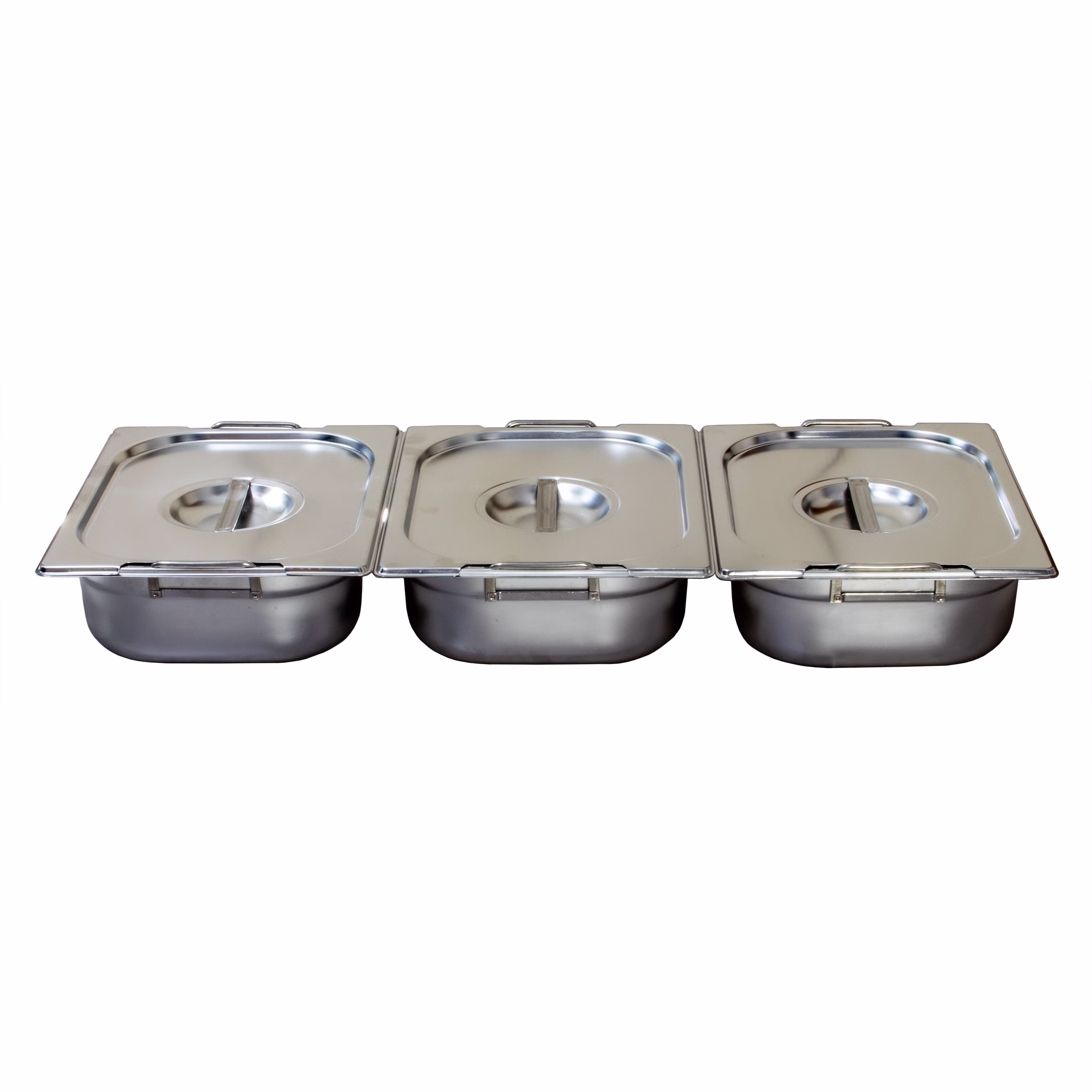 AcMax Panierschalen-Set GN 1/2 100mm extra tief mit Deckel, Kochpinzette und Wender AcMax Panierschalen-Set GN 1/2 100mm extra tief mit Deckel, Kochpinzette und Wender