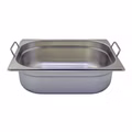 AcMax Panierschalen-Set GN 1/2 100mm extra tief mit Deckel, Kochpinzette und Wender AcMax Panierschalen-Set GN 1/2 100mm extra tief mit Deckel, Kochpinzette und Wender