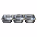 AcMax Panierschalen-Set GN 1/2 100mm extra tief mit Deckel, Kochpinzette und Wender AcMax Panierschalen-Set GN 1/2 100mm extra tief mit Deckel, Kochpinzette und Wender