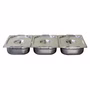 AcMax Panierschalen-Set GN 1/2 100mm extra tief mit Deckel, Kochpinzette und Wender AcMax Panierschalen-Set GN 1/2 100mm extra tief mit Deckel, Kochpinzette und Wender