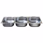 AcMax Panierschalen-Set GN 1/2 100mm extra tief mit Deckel, Kochpinzette und Wender AcMax Panierschalen-Set GN 1/2 100mm extra tief mit Deckel, Kochpinzette und Wender